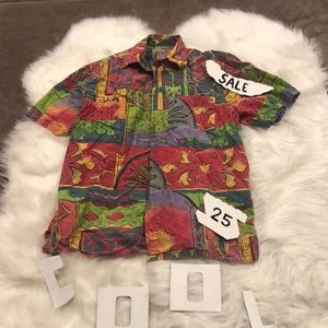 Funky Men's Button-down - Picasso Please